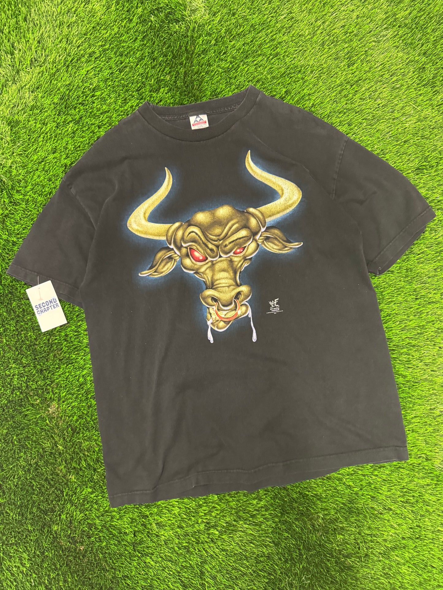 1998 The Rock Dwayne Johnson Vintage WWF World Wrestling Federation Vintage Grail Tee (XL)