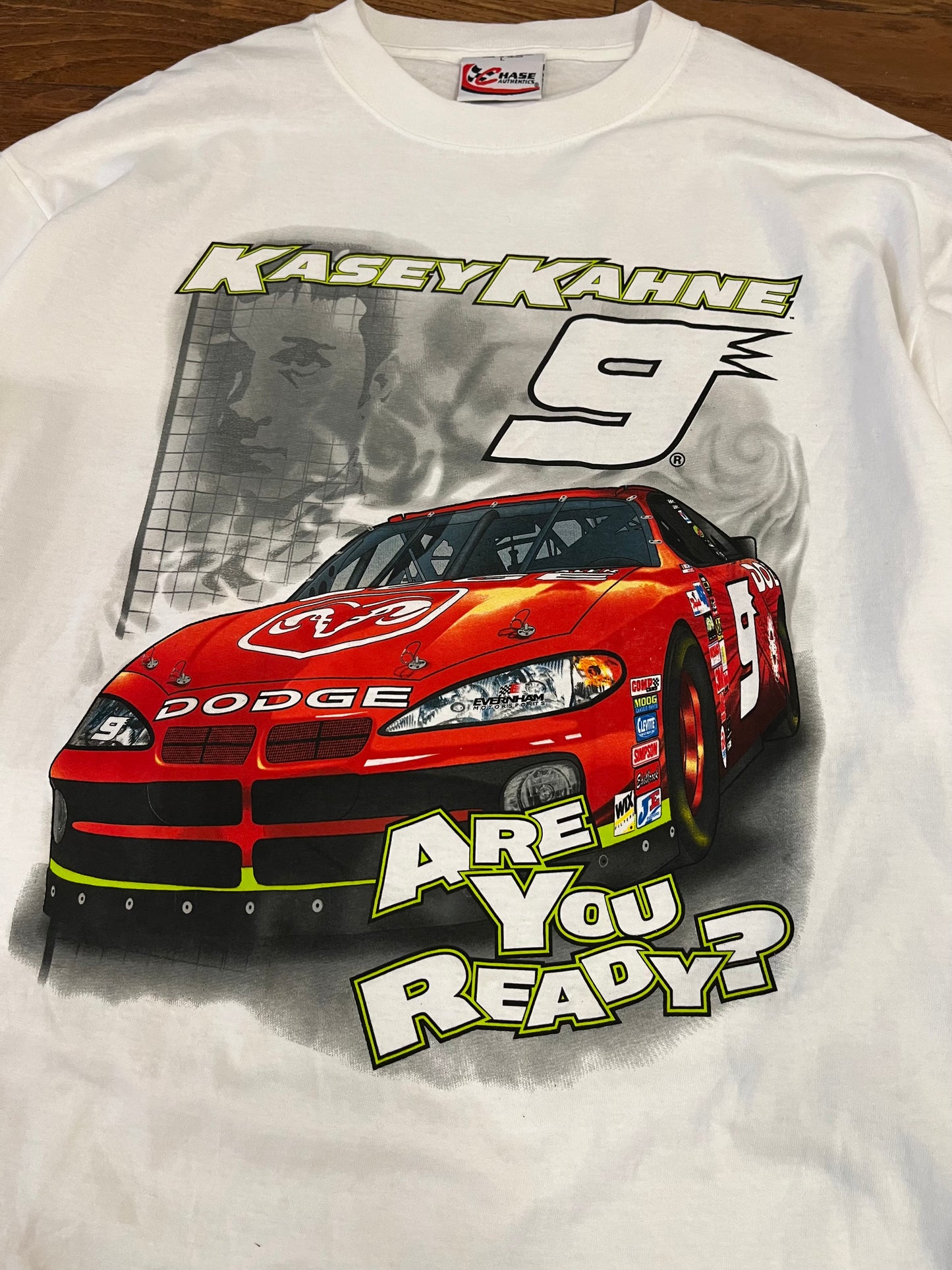 2004 Nascar Kasey Khane Dodge Tee (L)