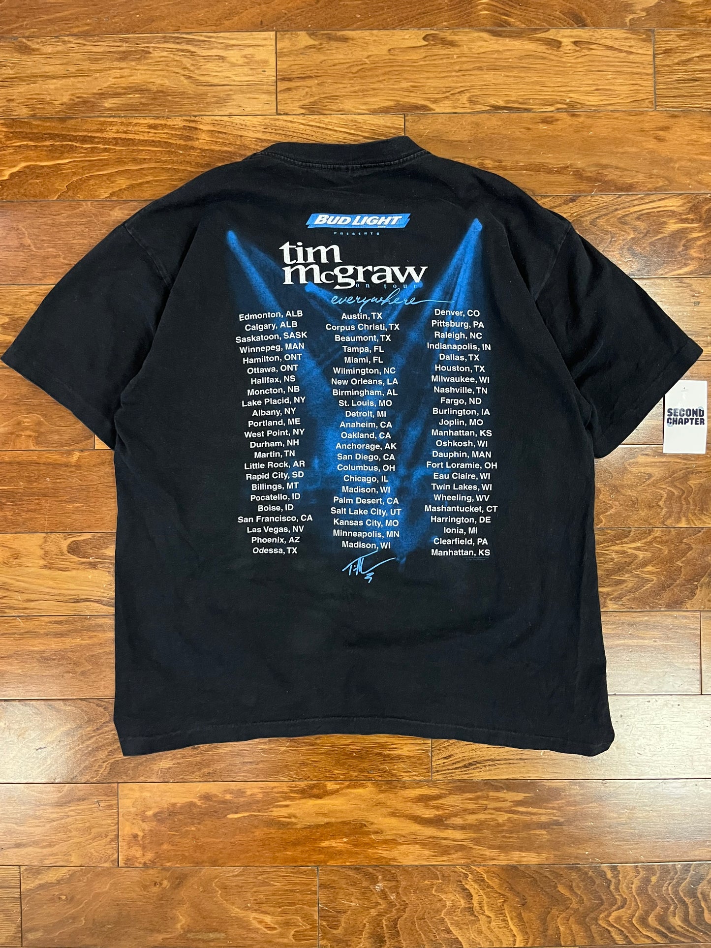90s Tim McGraw Country Music Tee (XL)