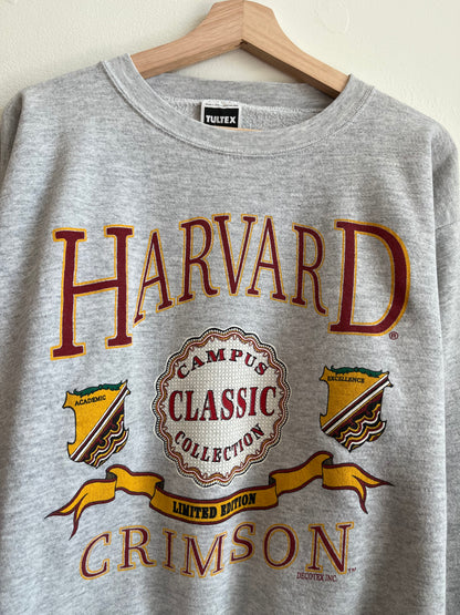 90s Harvard Crimson Limited Edition Tultex Crewneck (XL)