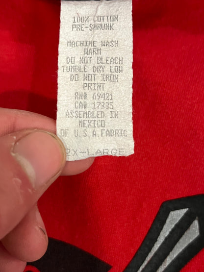 00s Allen Iverson Reebok I3 Bulldog Vintage Tee (XXL)