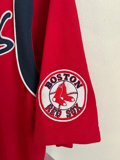 00s Boston Red Sox Stitches Baseball Jersey (M)