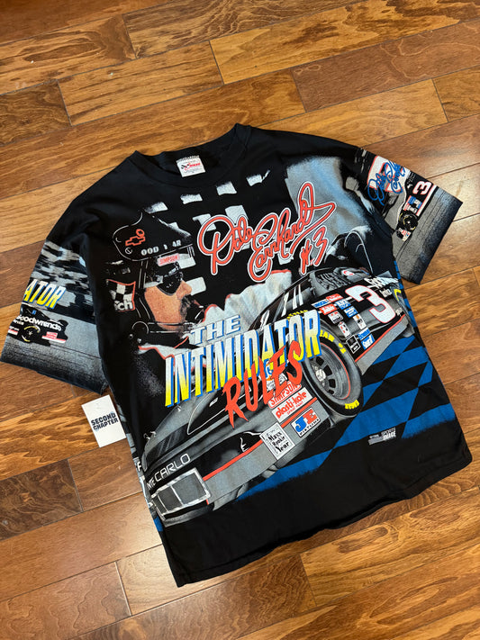 1996 Dale Earnhardt Intimidator Sports Image Nascar AOP Tee (XL)