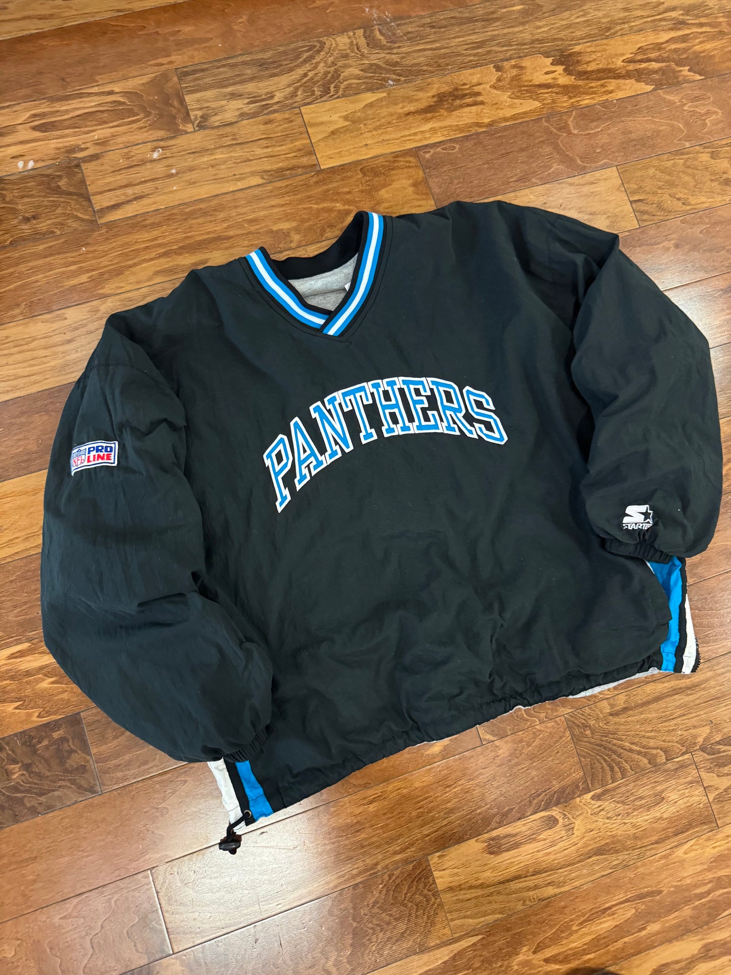 90s Carolina Panthers Starter Reversible Windbreaker (XXL)