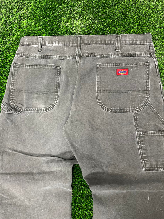 00s Dickies Olive Carpenter Workwear Pants (38 x 30)