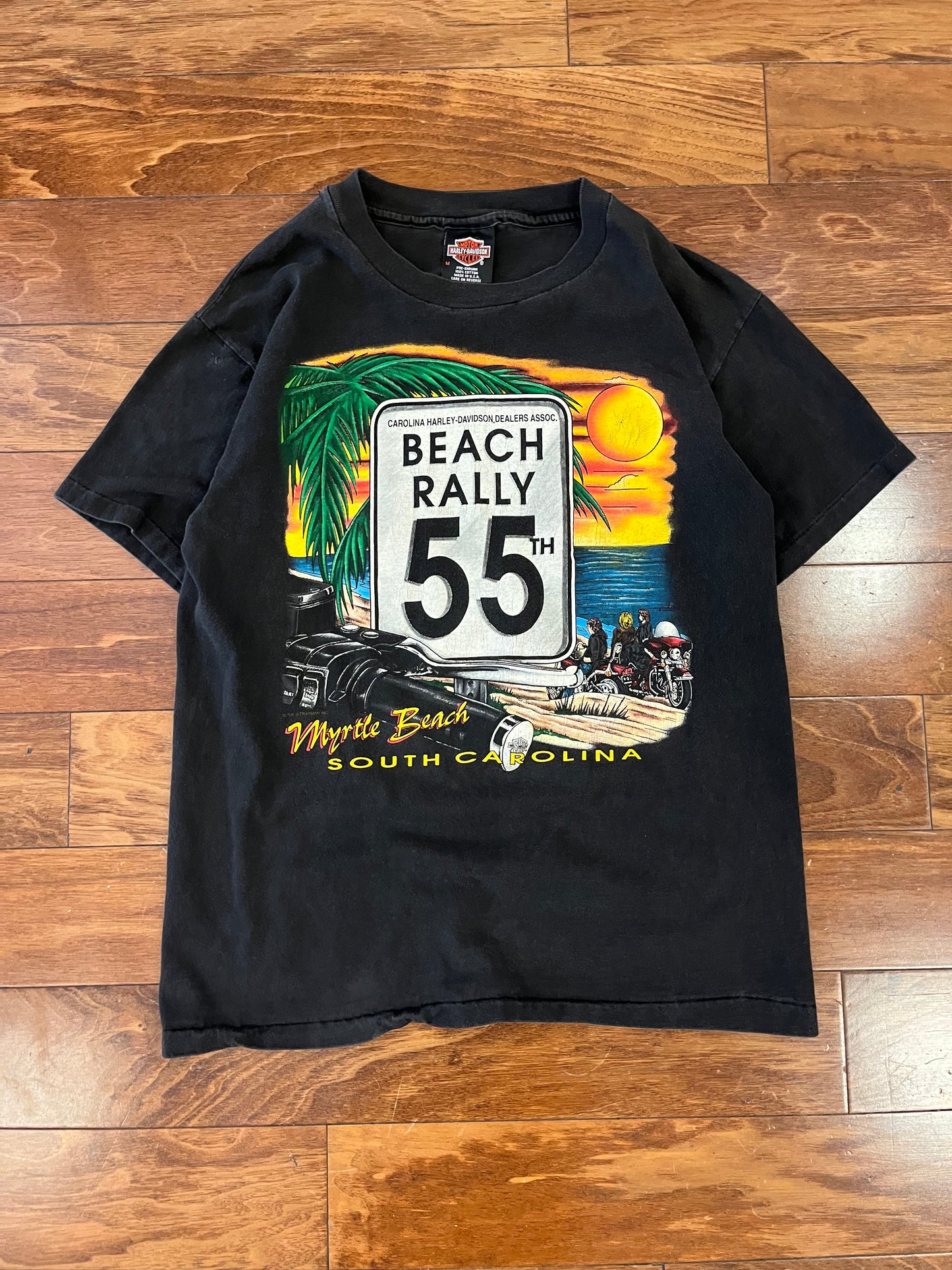 90s Harley Davidson 55th Myrtle Beach Rally Tee (M)