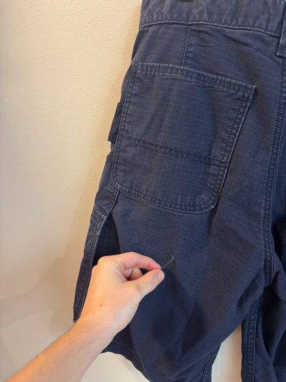 Carhartt Navy Cargo Shorts (31)