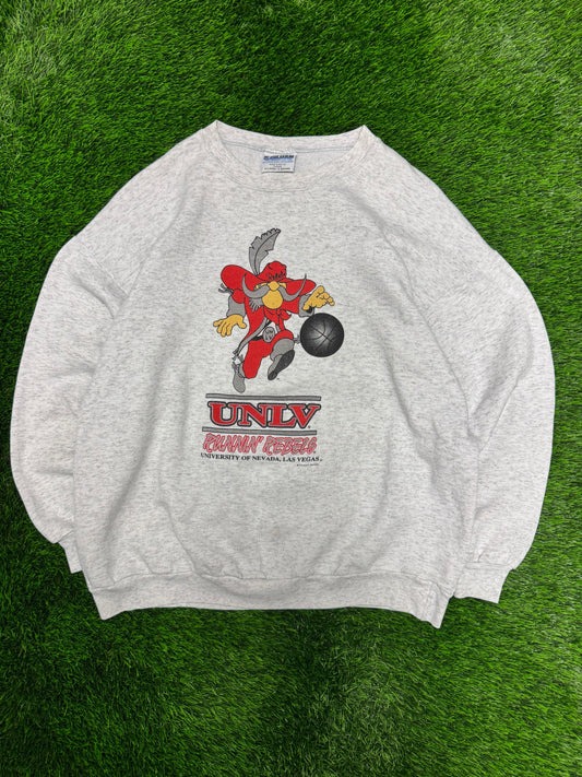 90s University Of Nevada Las Vegas (UNLV) Vintage Graphic Crewneck (XL)