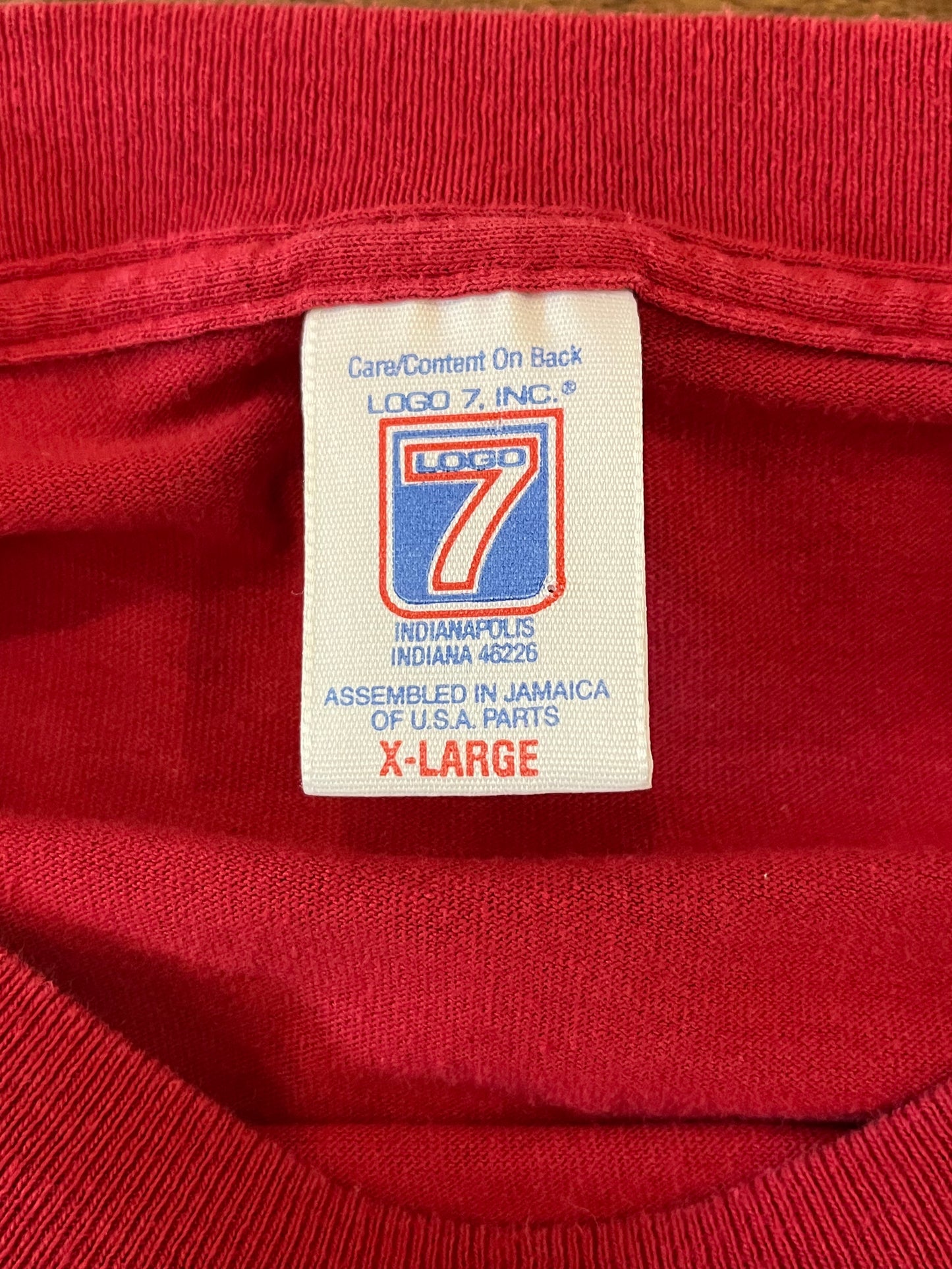 90s Washington Redskins Logo 7 Tee (XL)