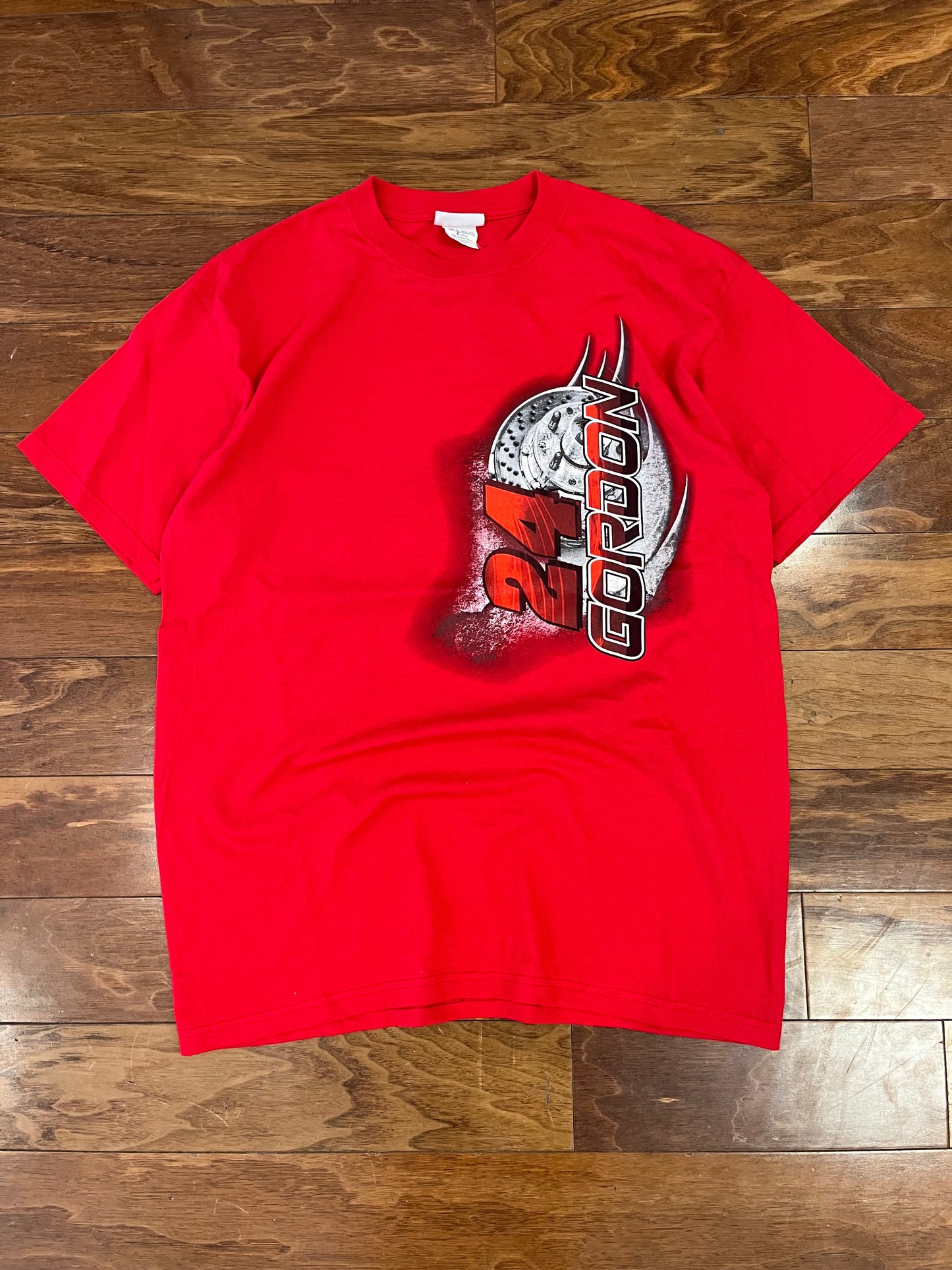 00s Jeff Gordon Red Nascar Tee (L)