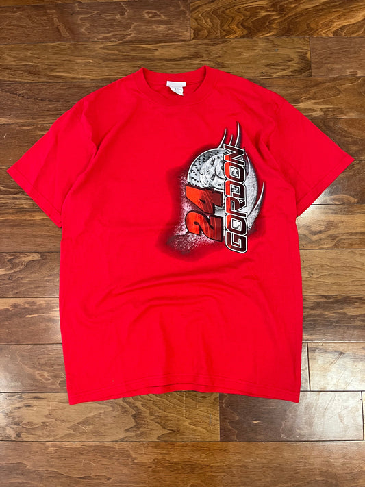 00s Jeff Gordon Red Nascar Tee (L)
