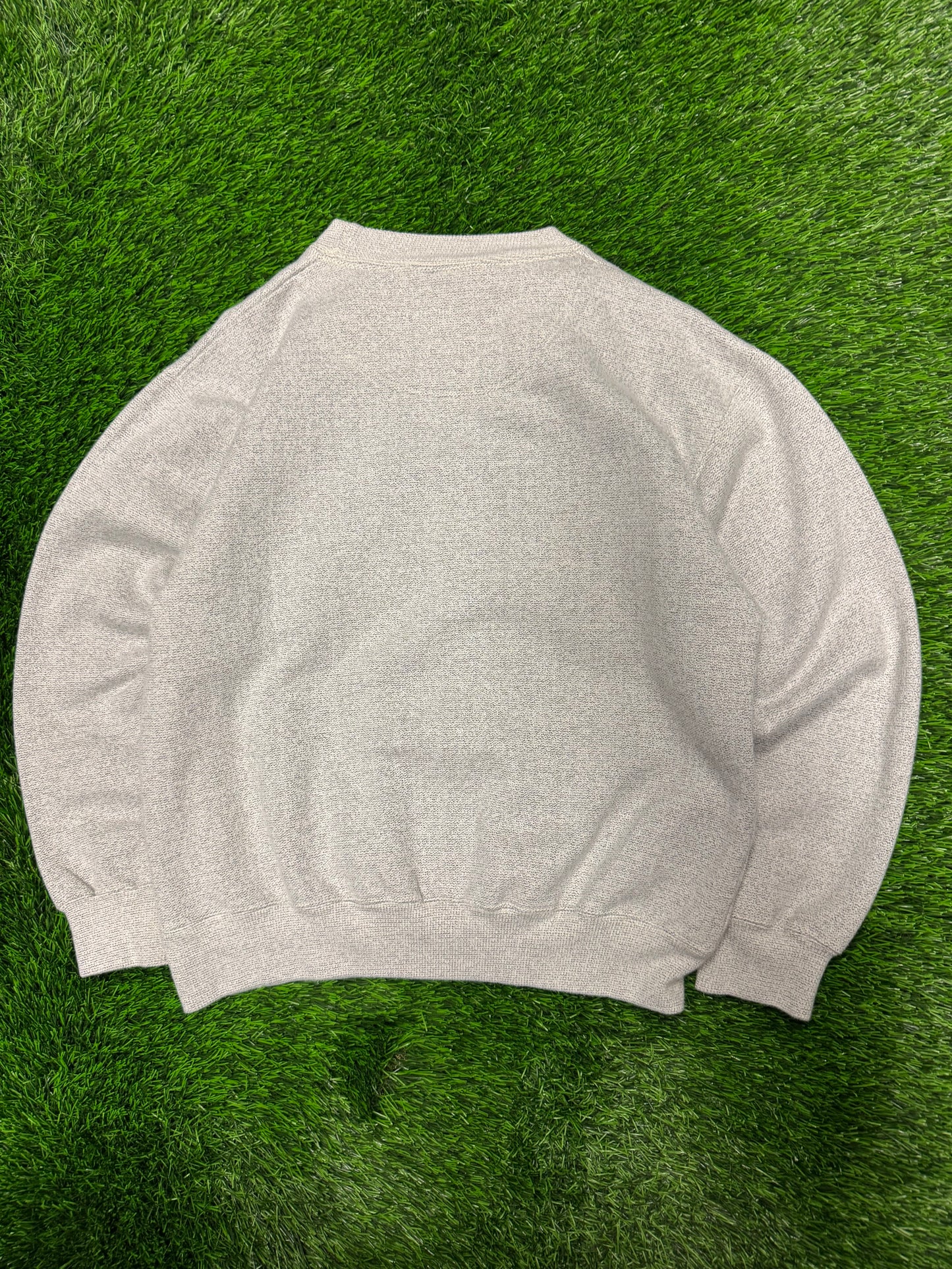90s Boston Bruins Magic Johnson T's Vintage NHL Embroidered Crewneck (M)