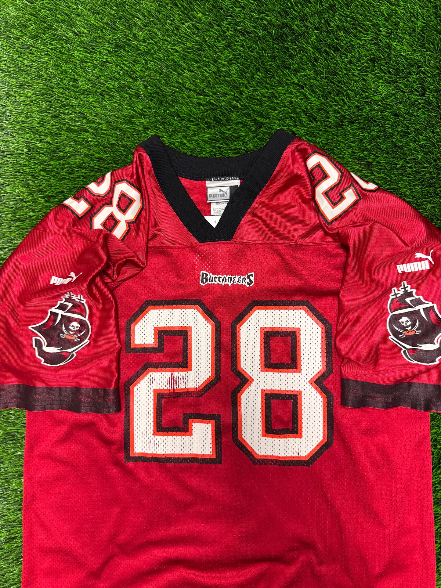 Tampa Bay Buccaneers Warrick Dunn #28 Puma Jersey (L)