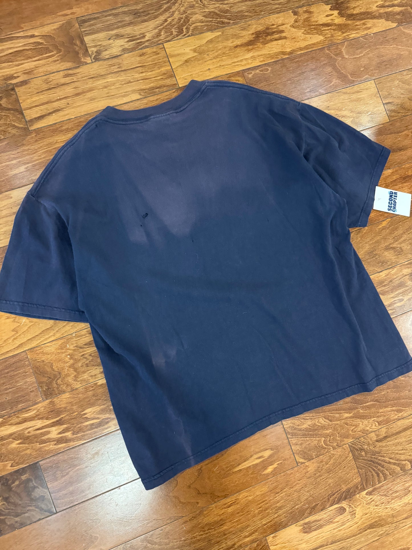 1998 Dallas Cowboys Taz Bleach Faded Tee (XL)