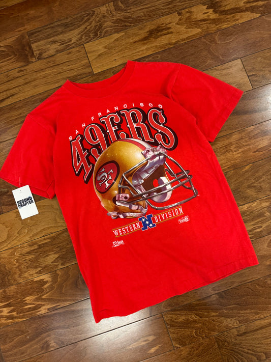 1992 San Francisco 49ers Salem Helmet Tee (M)