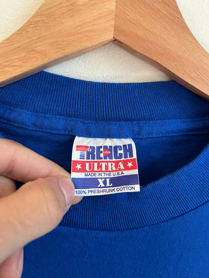 90s Buffalo Bills Blue NFL Trench Tee (XL)