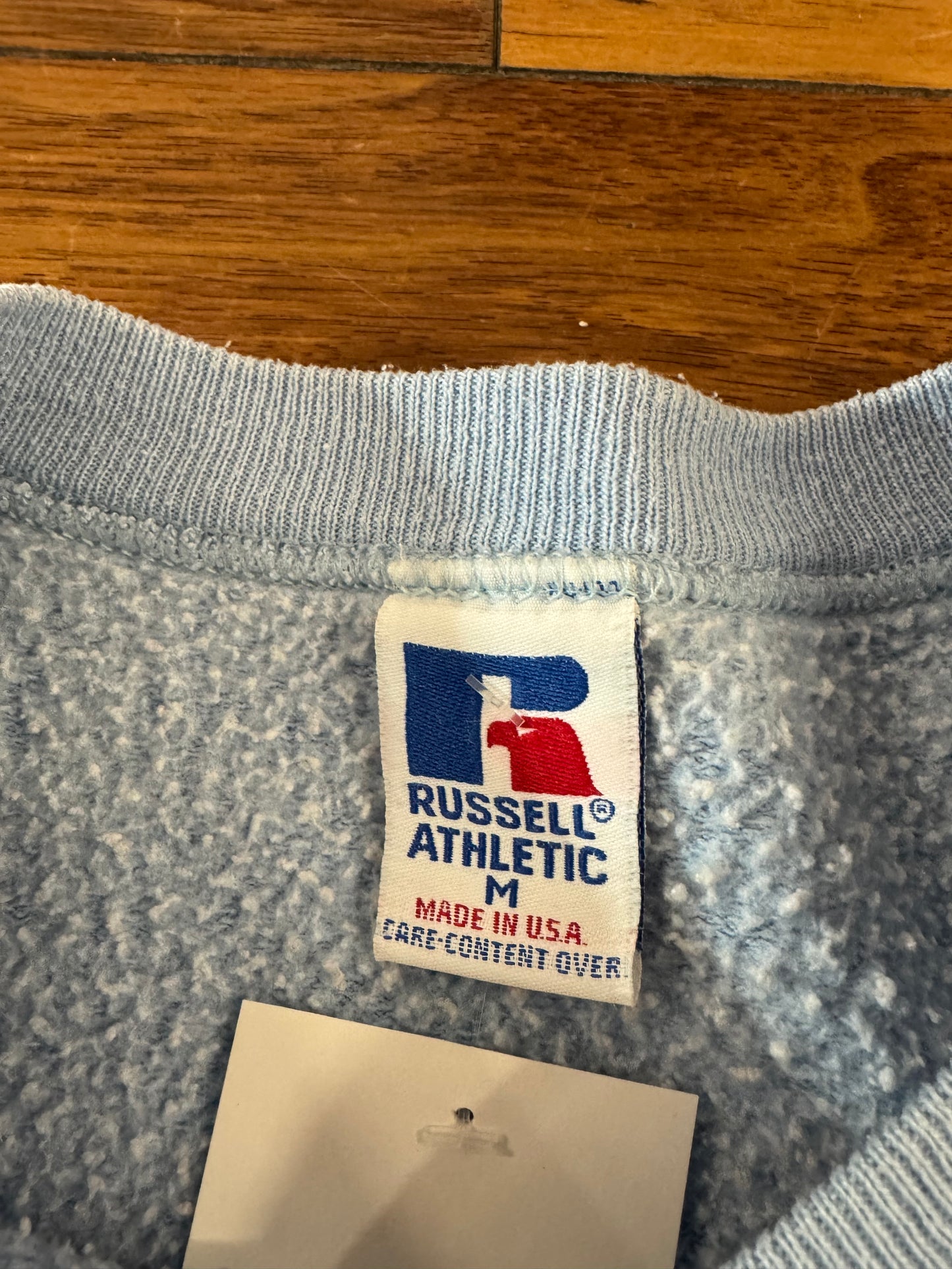 90s UNC Faded Russell Crewneck (M)