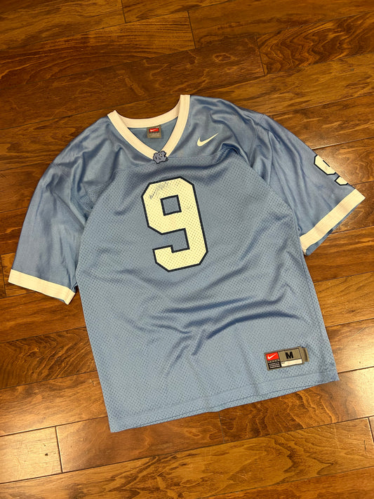 2007 UNC Nike #9 Football Jersey (M)