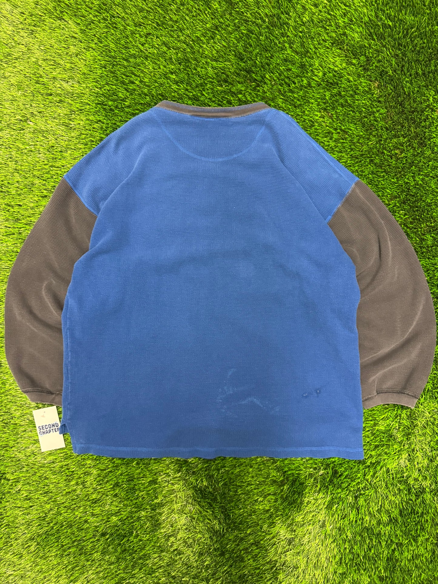1996 Carolina Panthers Two Tone Long Sleeve Shirt (XL)