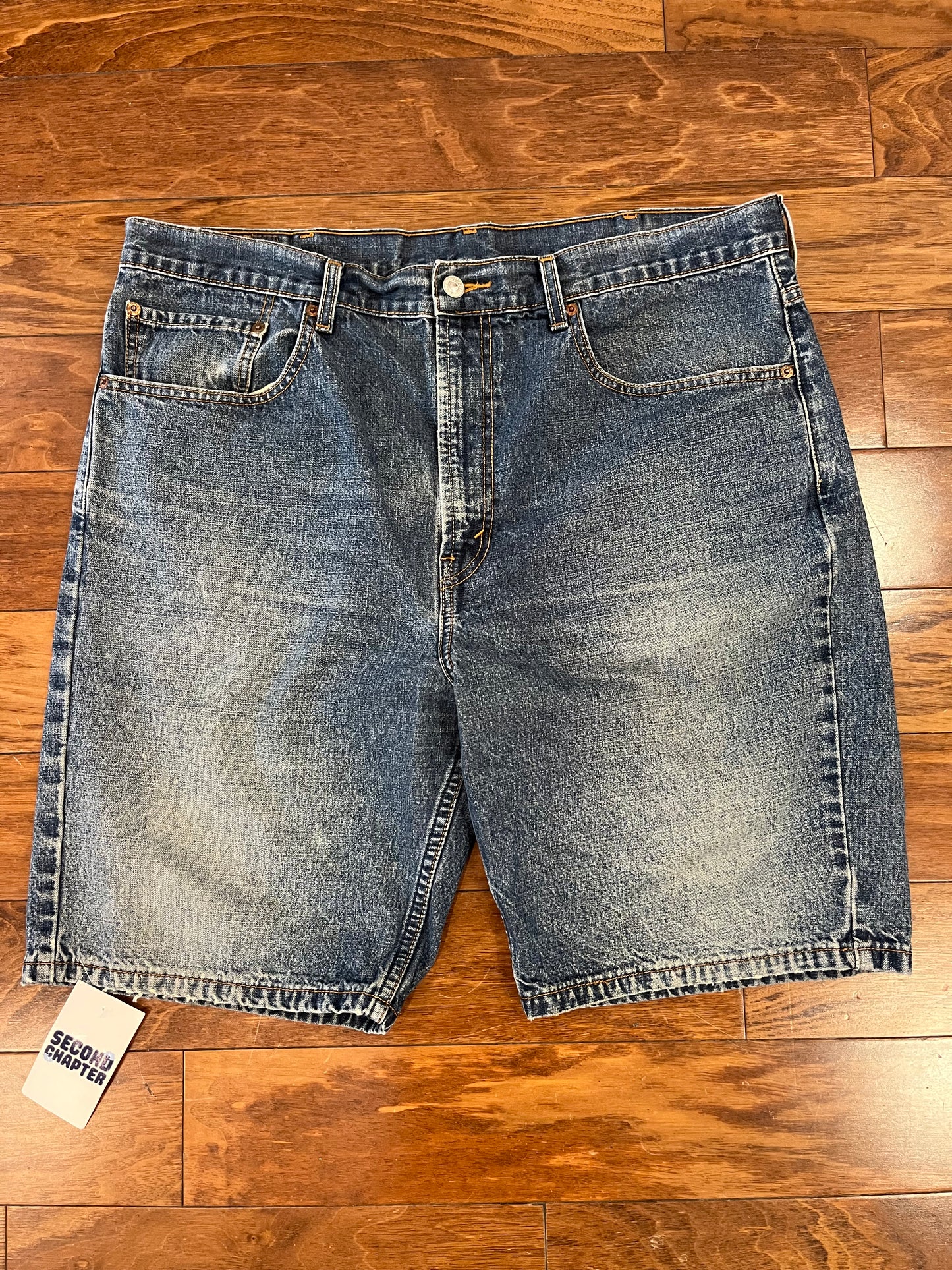 2003 Levi's 505 Dark Wash Shorts (38)