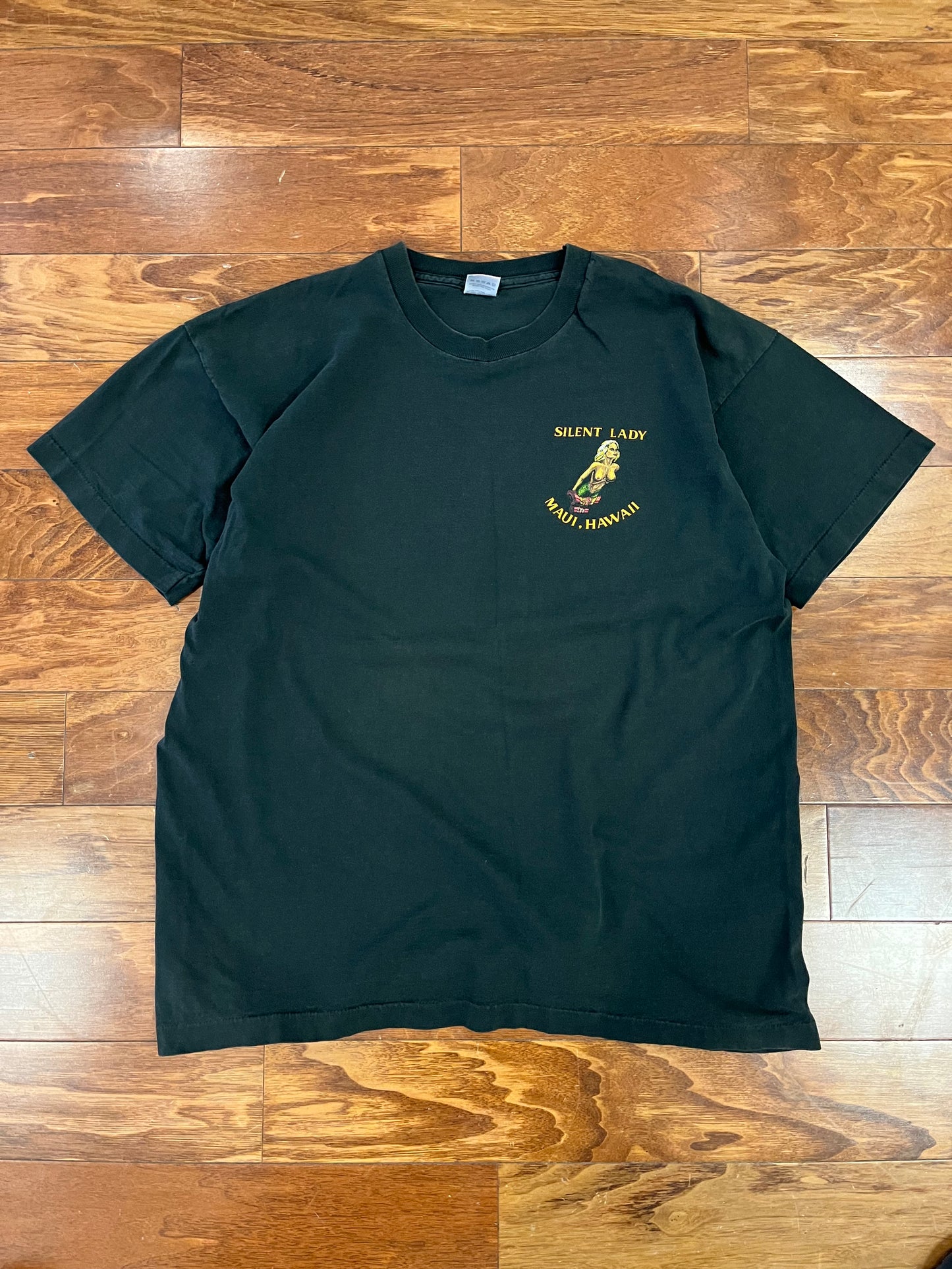 90s Maui Hawaii "Silent Lady" Tee (XL)