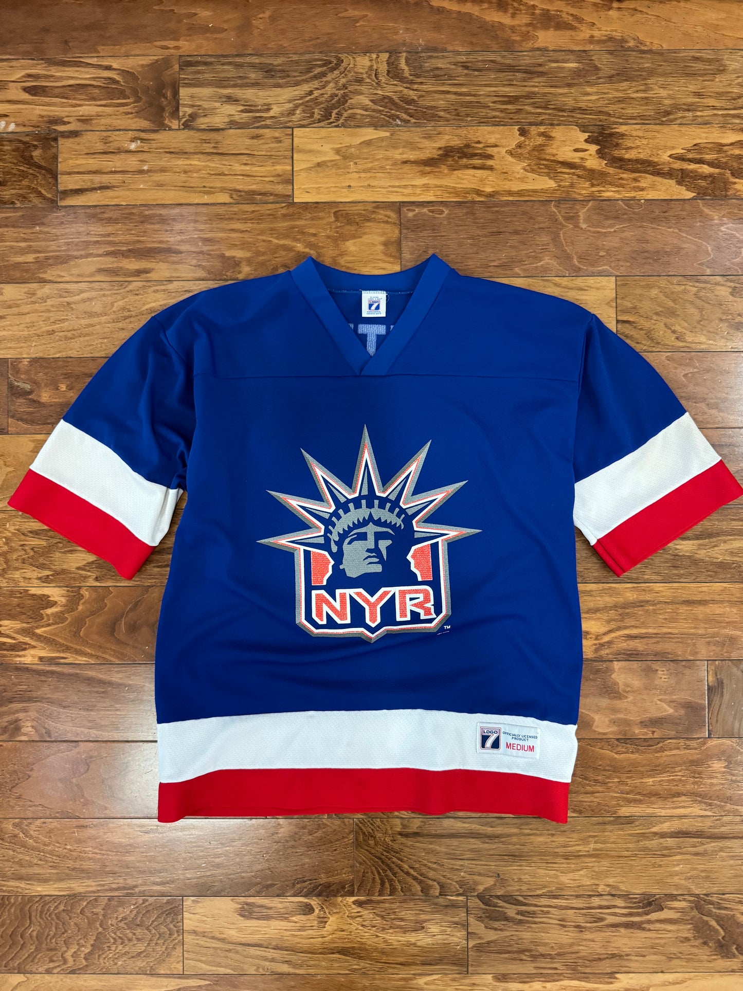 90s New York Rangers Wayne Gretzky Vintage Jersey (M)