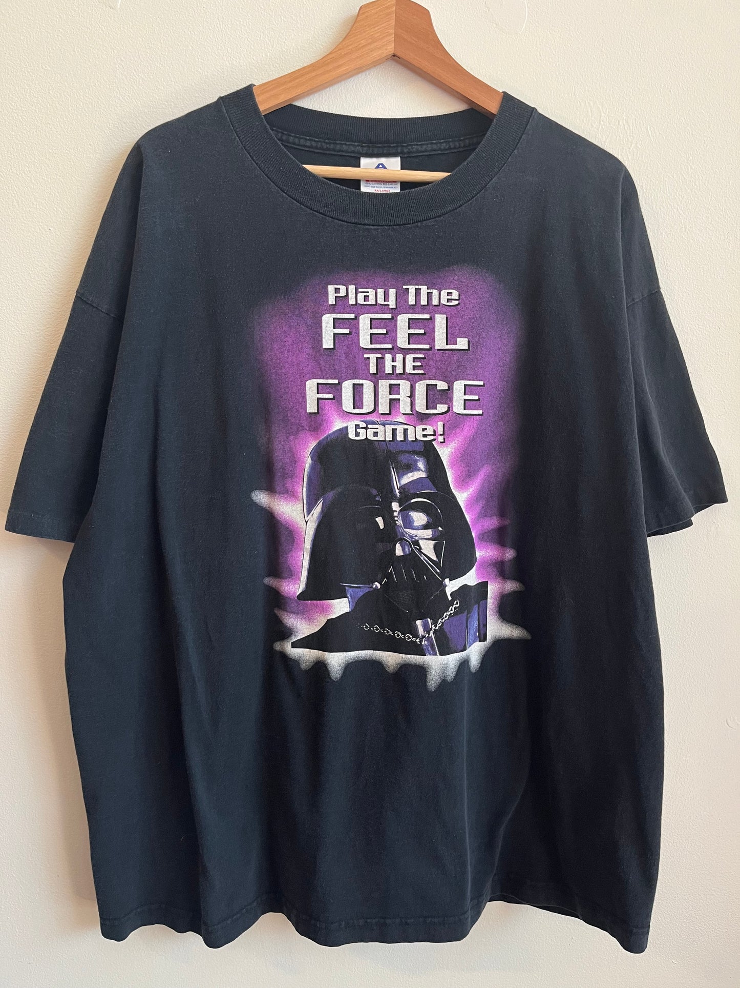 1996 Star Wars "Play The Force Game" Taco Bell Promo Tee (XXL)
