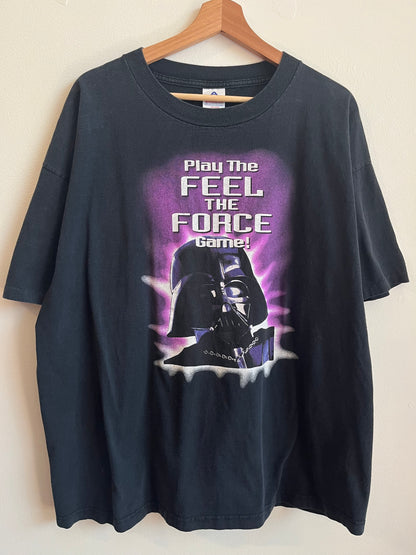 1996 Star Wars "Play The Force Game" Taco Bell Promo Tee (XXL)