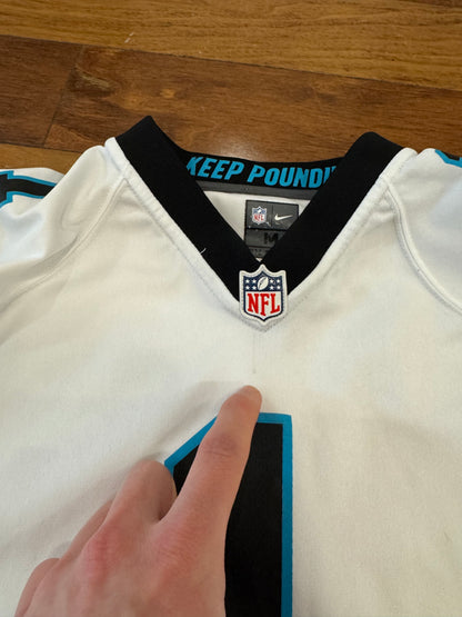 2012 Carolina Panthers Cam Newton Away Jersey (Youth M)