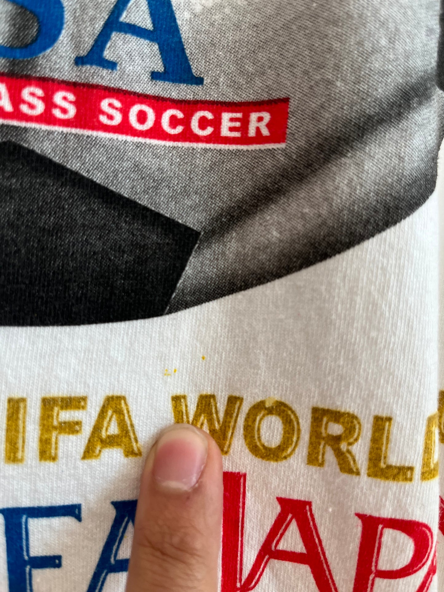 2002 USA Soccer Vintage World Cup Tee (XL)