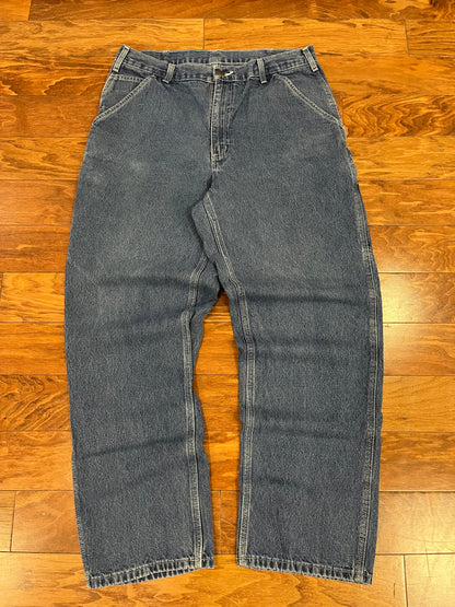 00s Carhartt Blue Carpenter Jeans (36 x 32)