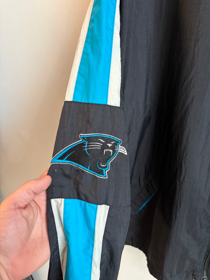 90s Carolina Panthers Starter Embroidered Windbreaker (XL)
