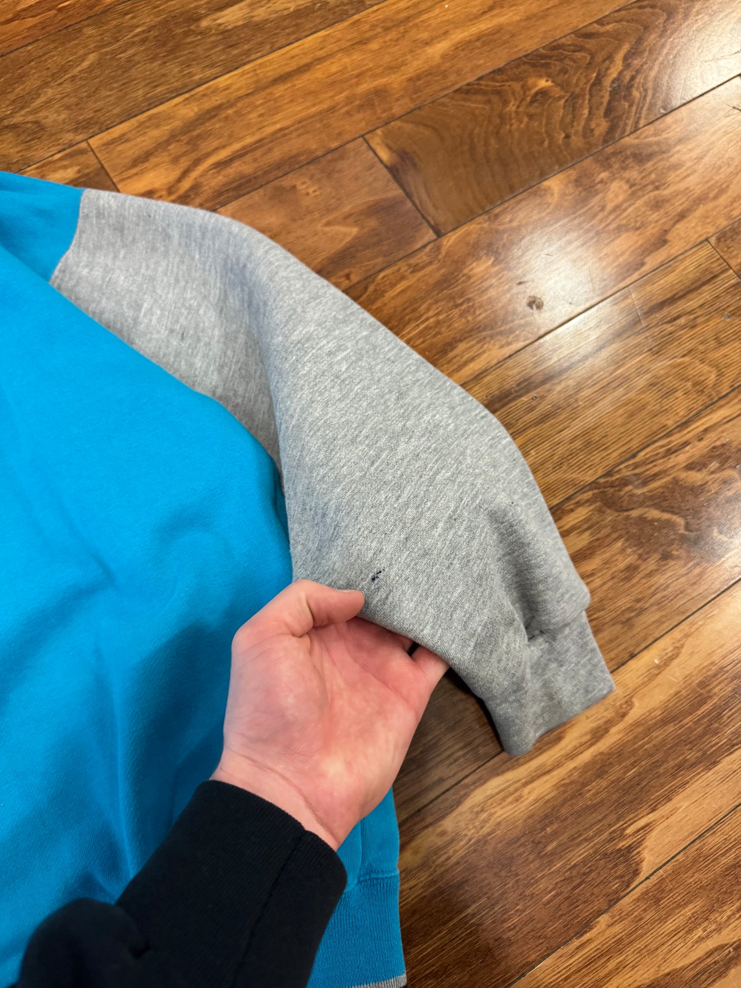 90s Carolina Panthers Starter Two Tone Hoodie (M)