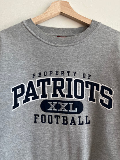 00s Property of New England Patriots Reebok Crewneck (L)