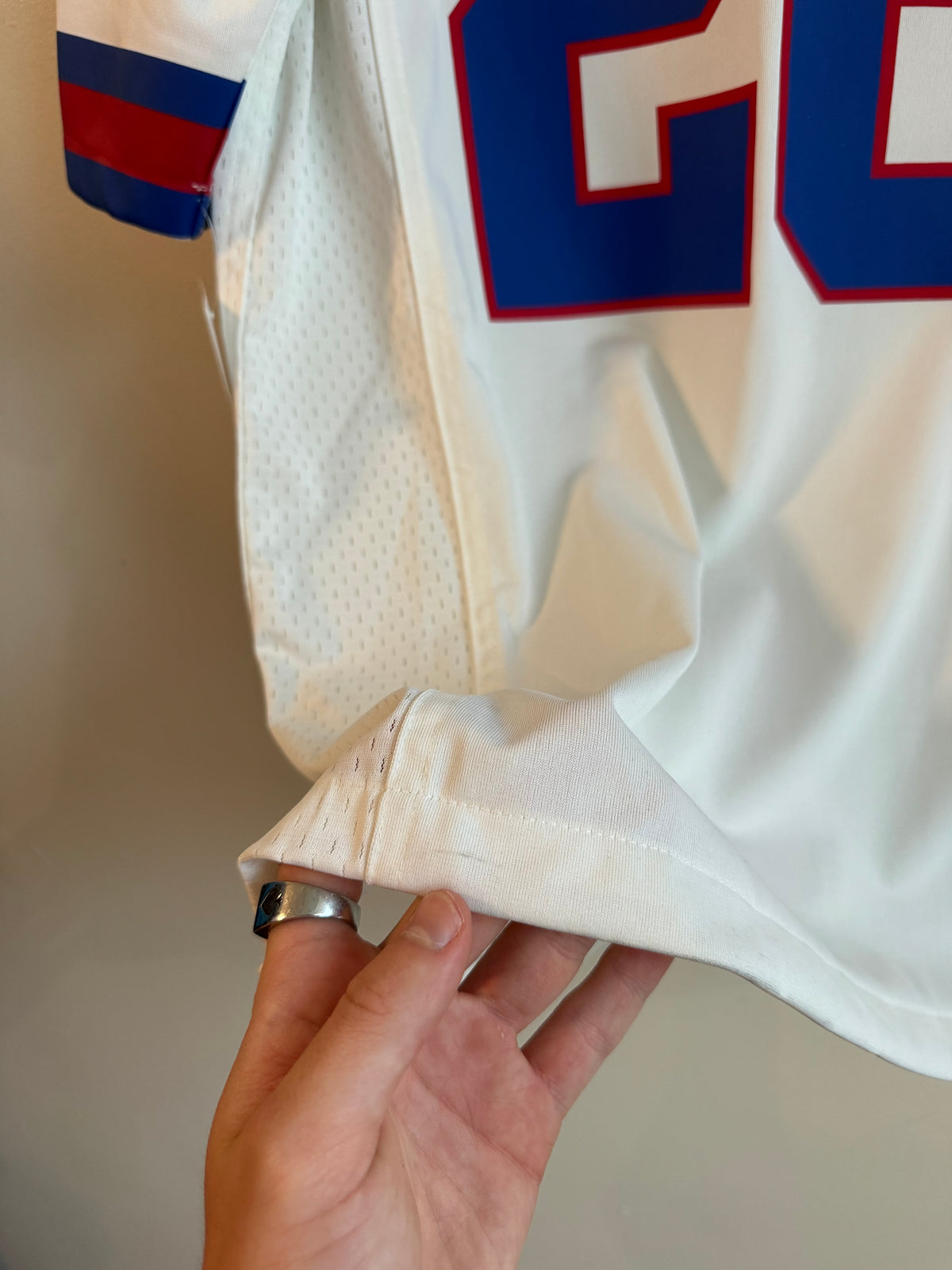 2020 New York Giants Saquon Barkley Nike Away Jersey (S)