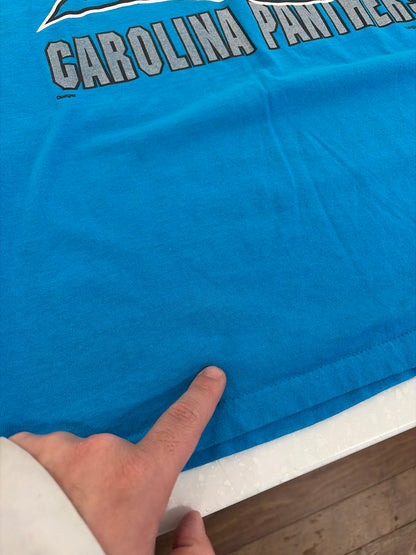 1995 Carolina Panthers Hummer Western Division Champions Blue Tee (L)