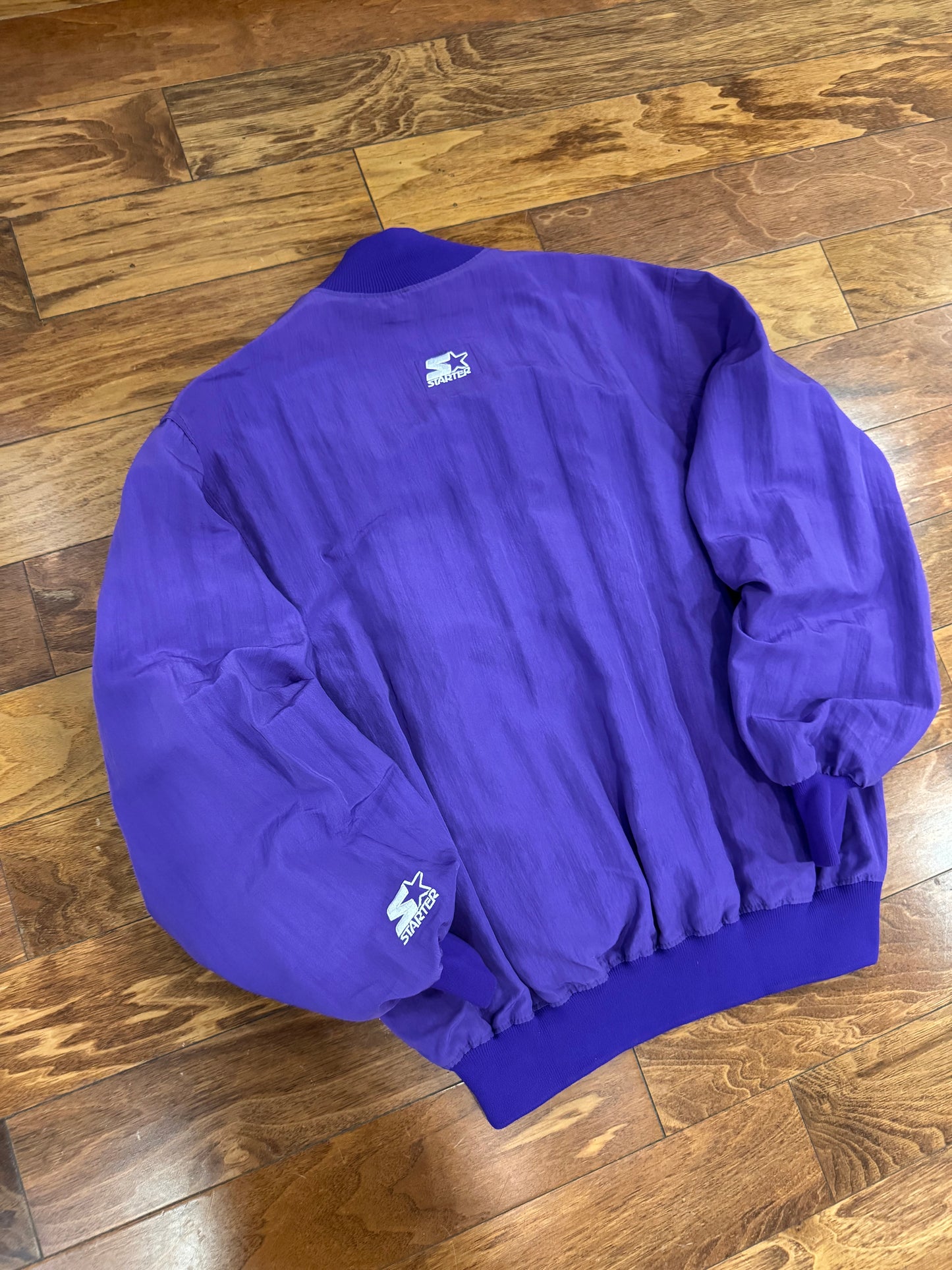 90s Camel Cigarettes Starter Purple Vintage Starter Windbreaker (L)