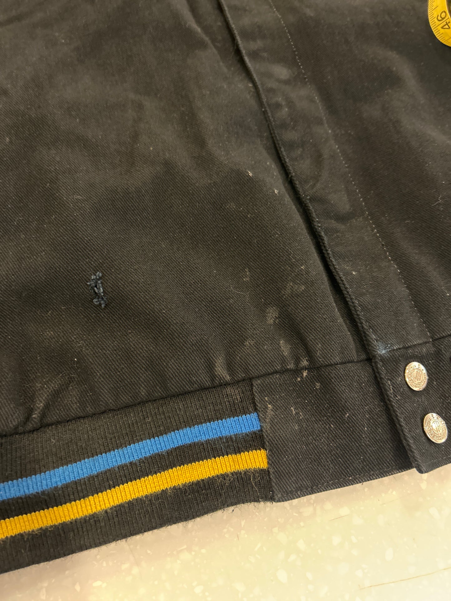 00s Golden State Warriors Jeff Hamilton Varsity Jacket (XL)
