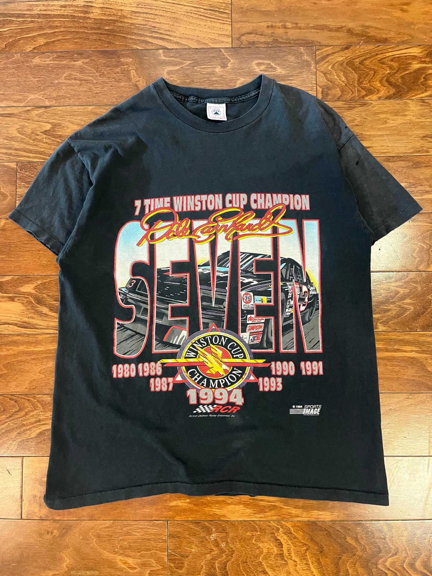 1994 Dale Earnhardt Faded Winston Cup RCR Tee (L)