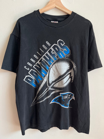 1995 Carolina Panthers 3D Spell Out Tee (L)