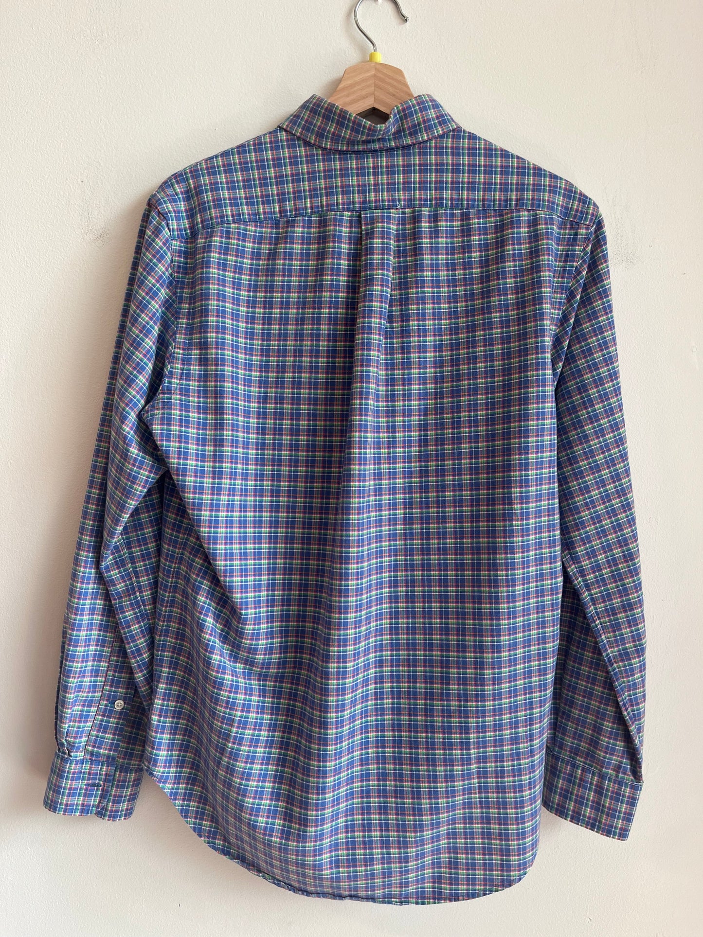 00s Ralph Lauren Easter Collared Flannel Button Down Polo Shirt (S)