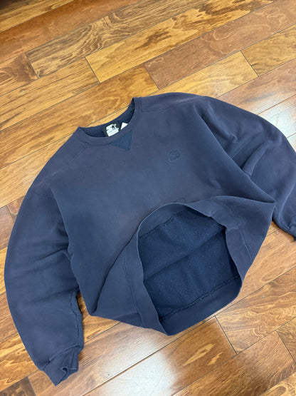 00s Starter Faded Blue Essential Crewneck (M)