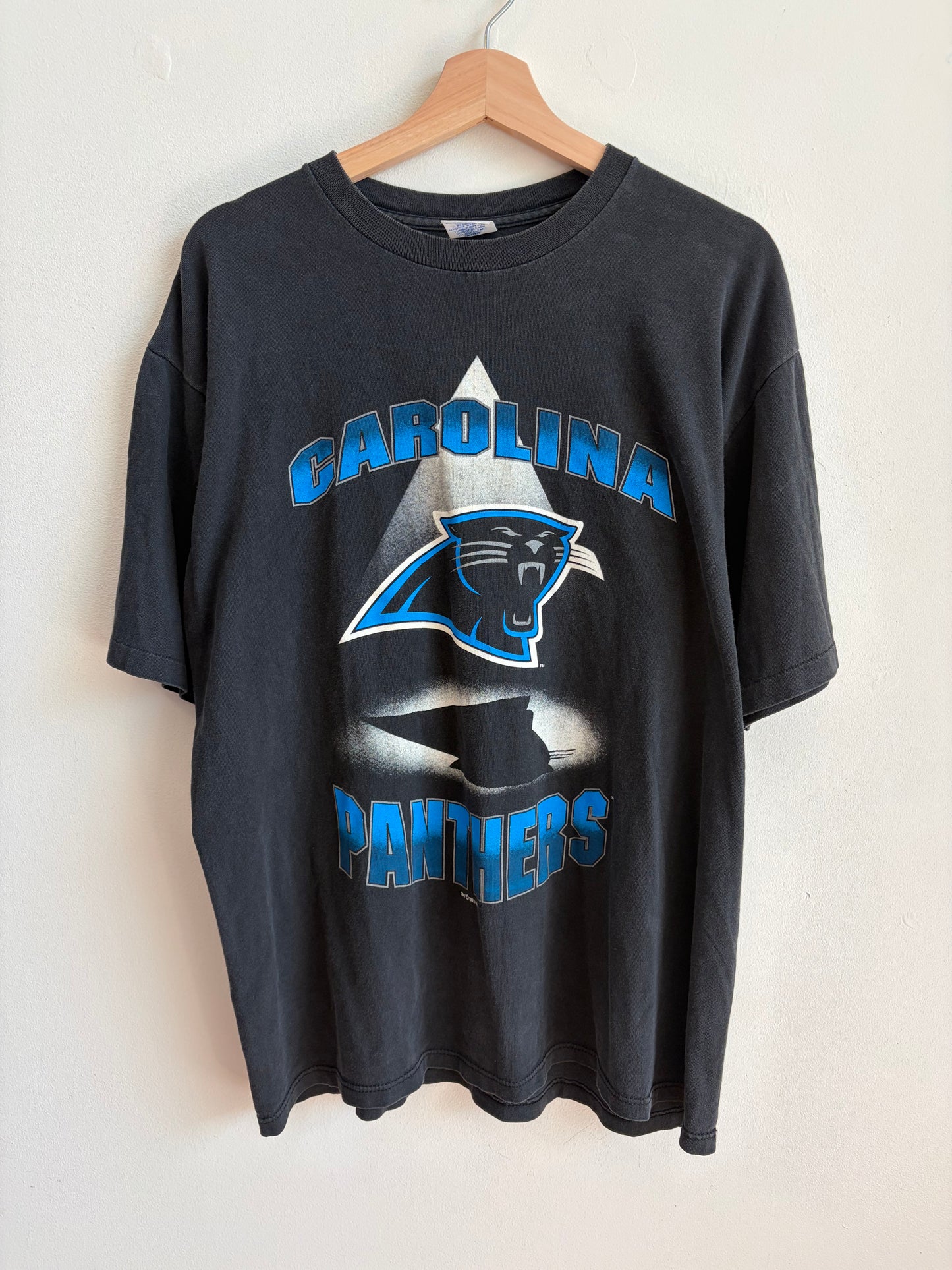 1993 Carolina Panthers Faded Starter Shadow Tee (L)