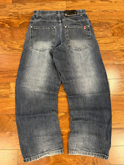 00s South Pole Red Tab Baggy Jeans (30)