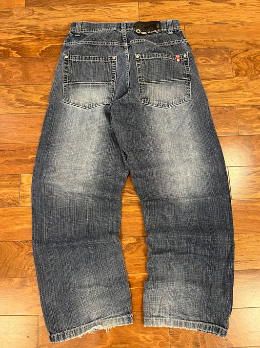 00s South Pole Red Tab Baggy Jeans (30)