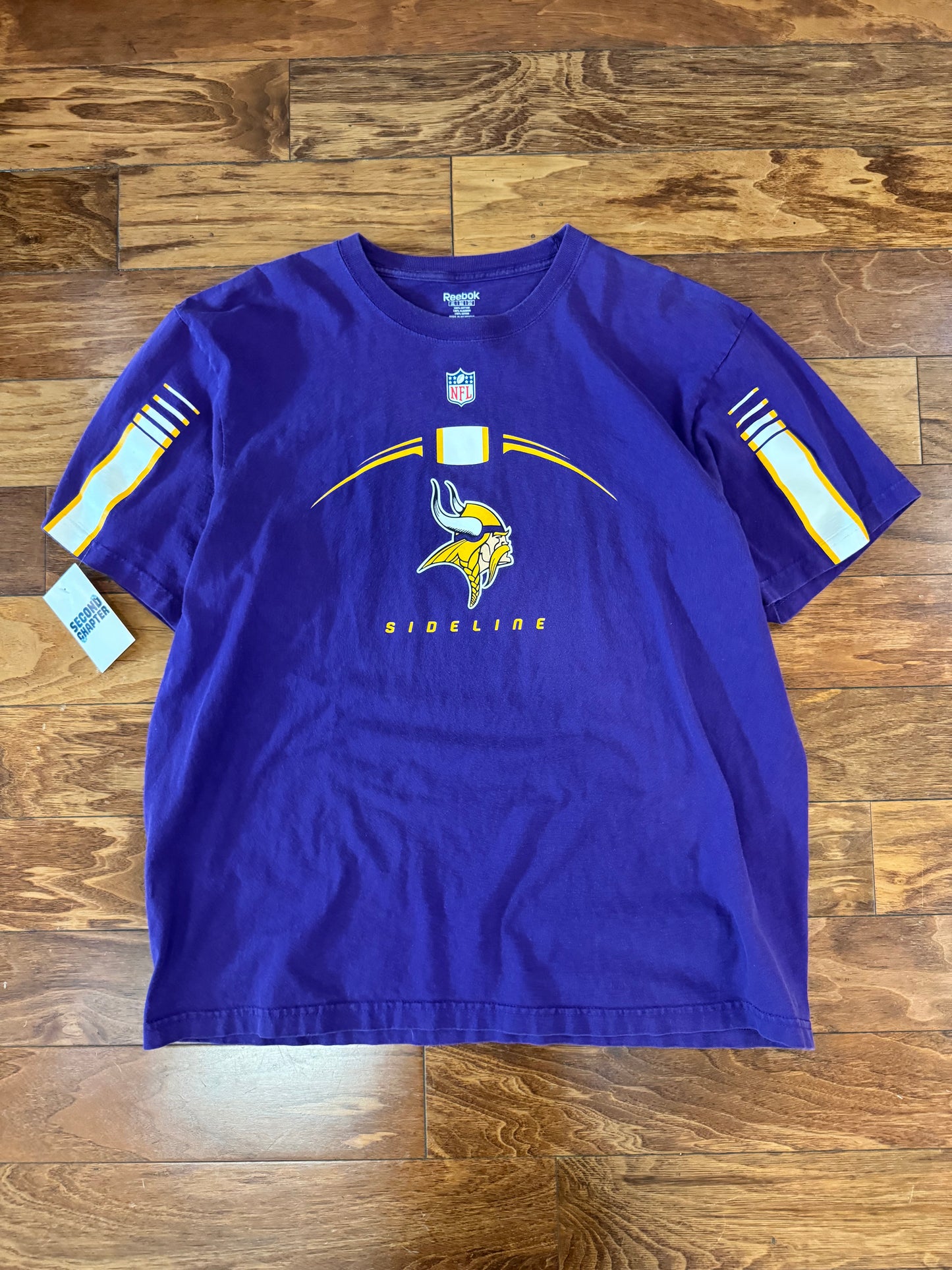 00s Minnesota Vikings Sideline Reebok Vintage Tee (XXL)