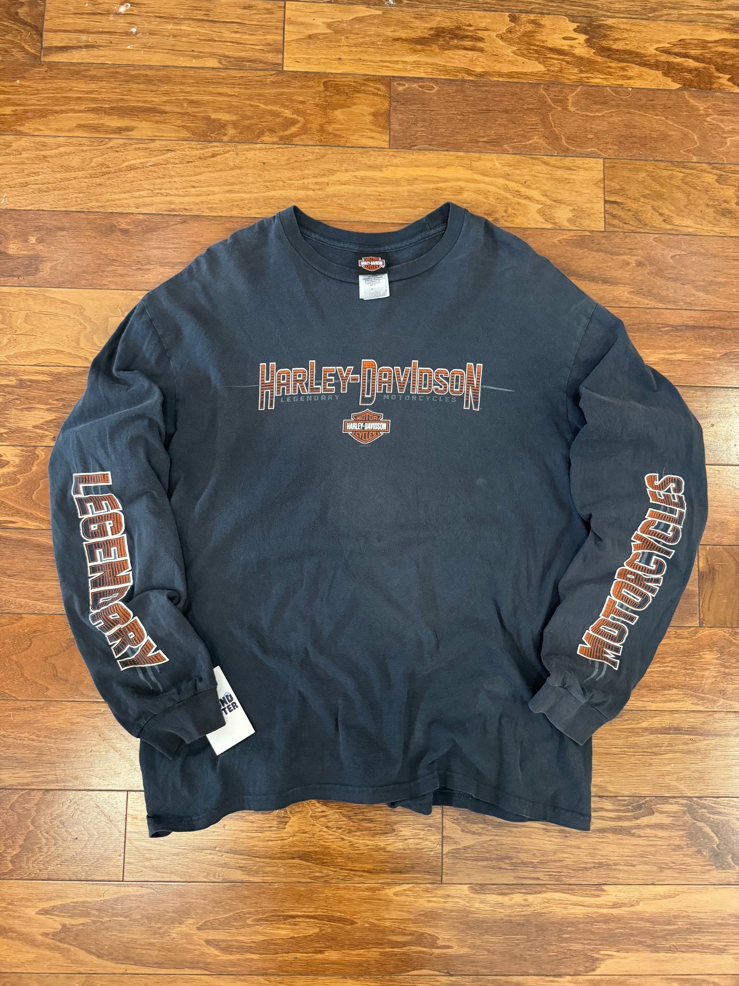 2014 Harley Davidson Ride To Live Long-Sleeve Shirt (XL)