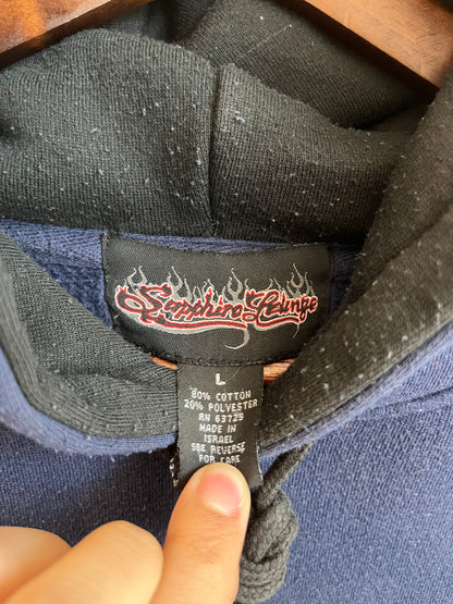 2000’s Sapphire Lounge Y2K Tribal Hoodie (L)