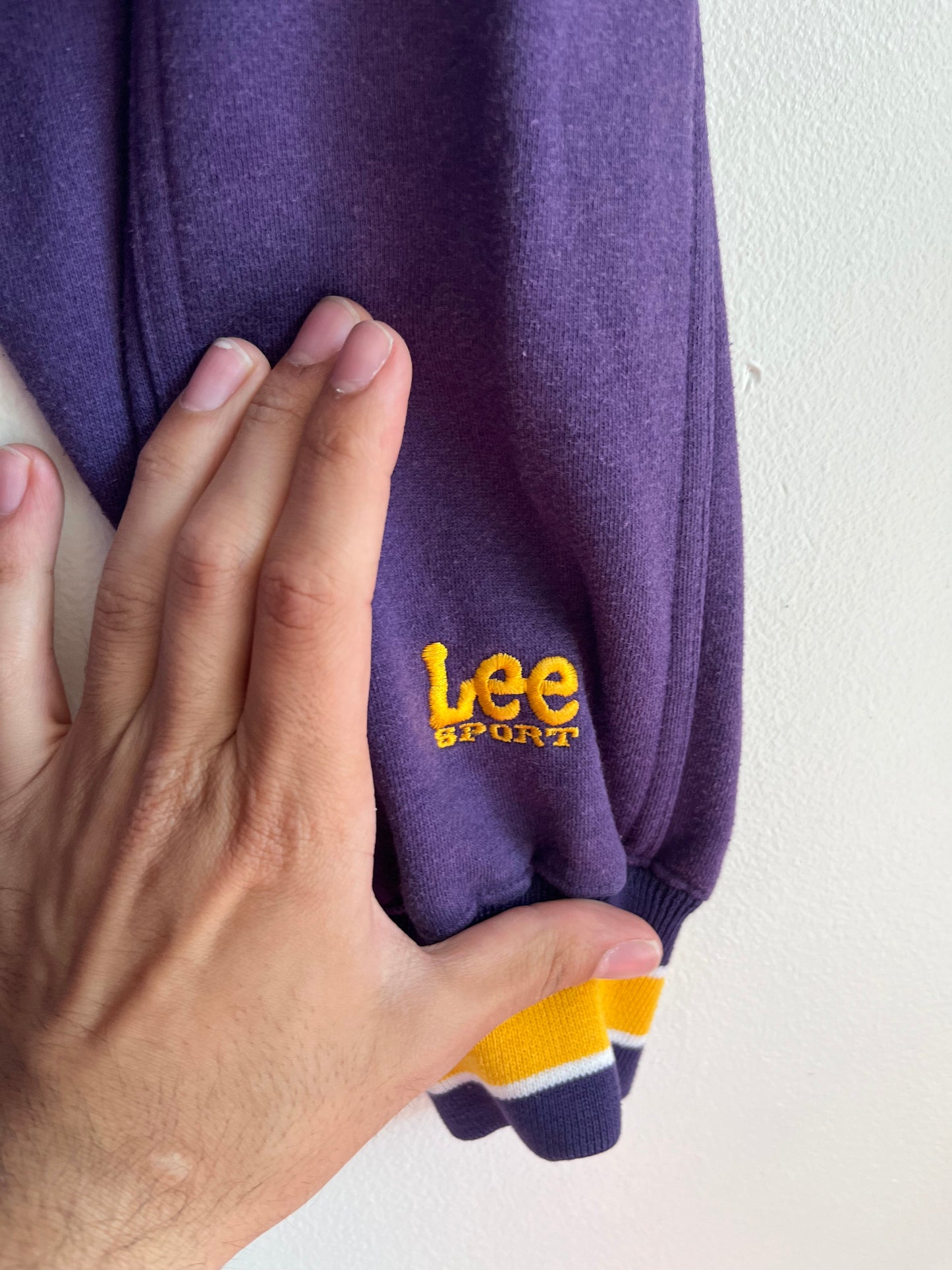 90s Minnesota Vikings NFL Lee Purple Crewneck (L)