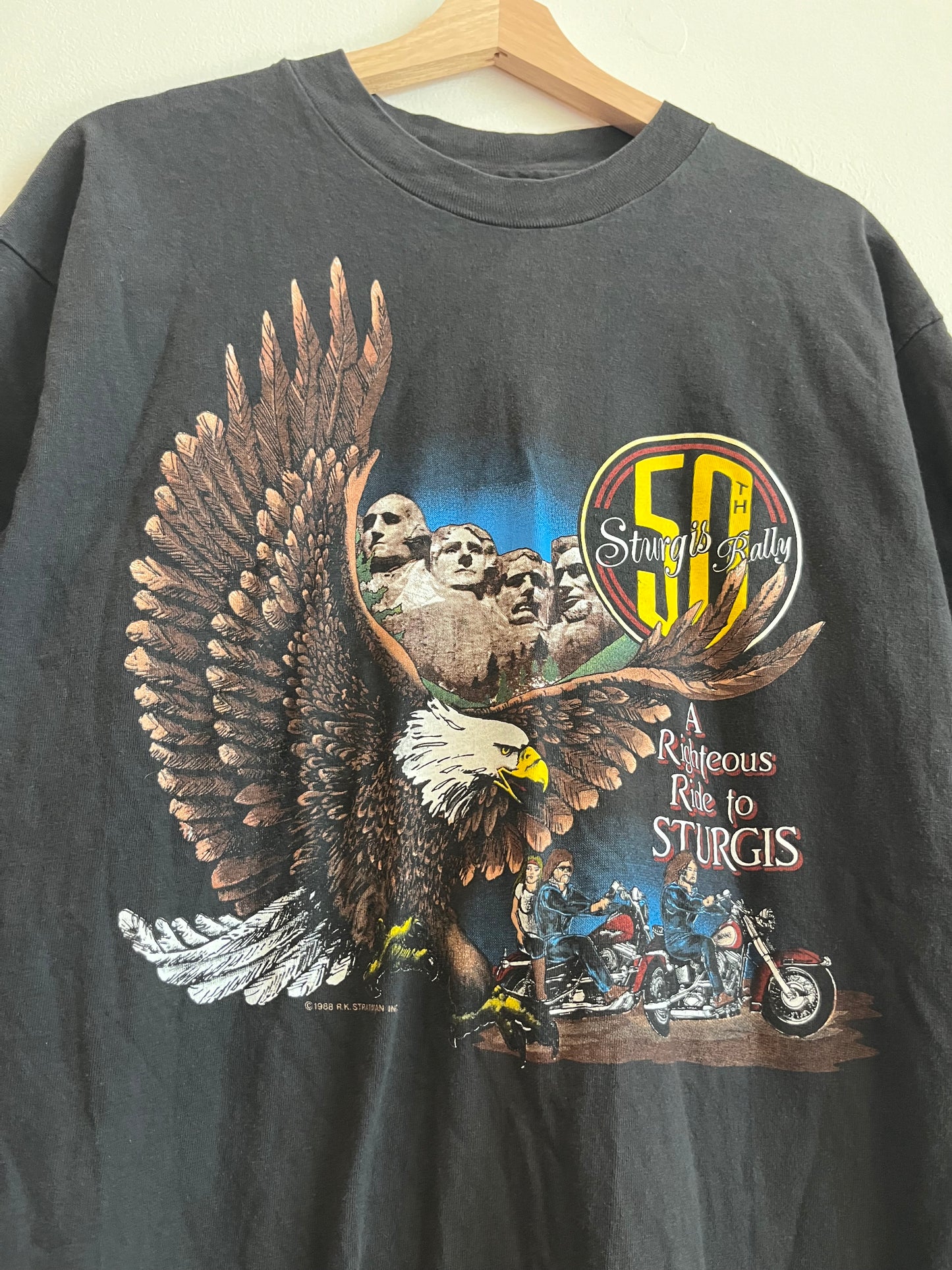 1990 Harley Davidson Sturgis Eagle Tee (XL)